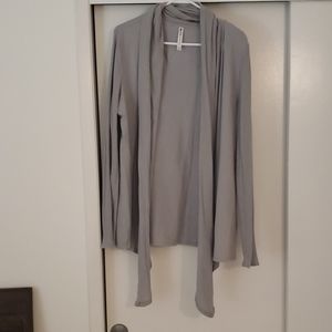 Asymmetrical cardigan
